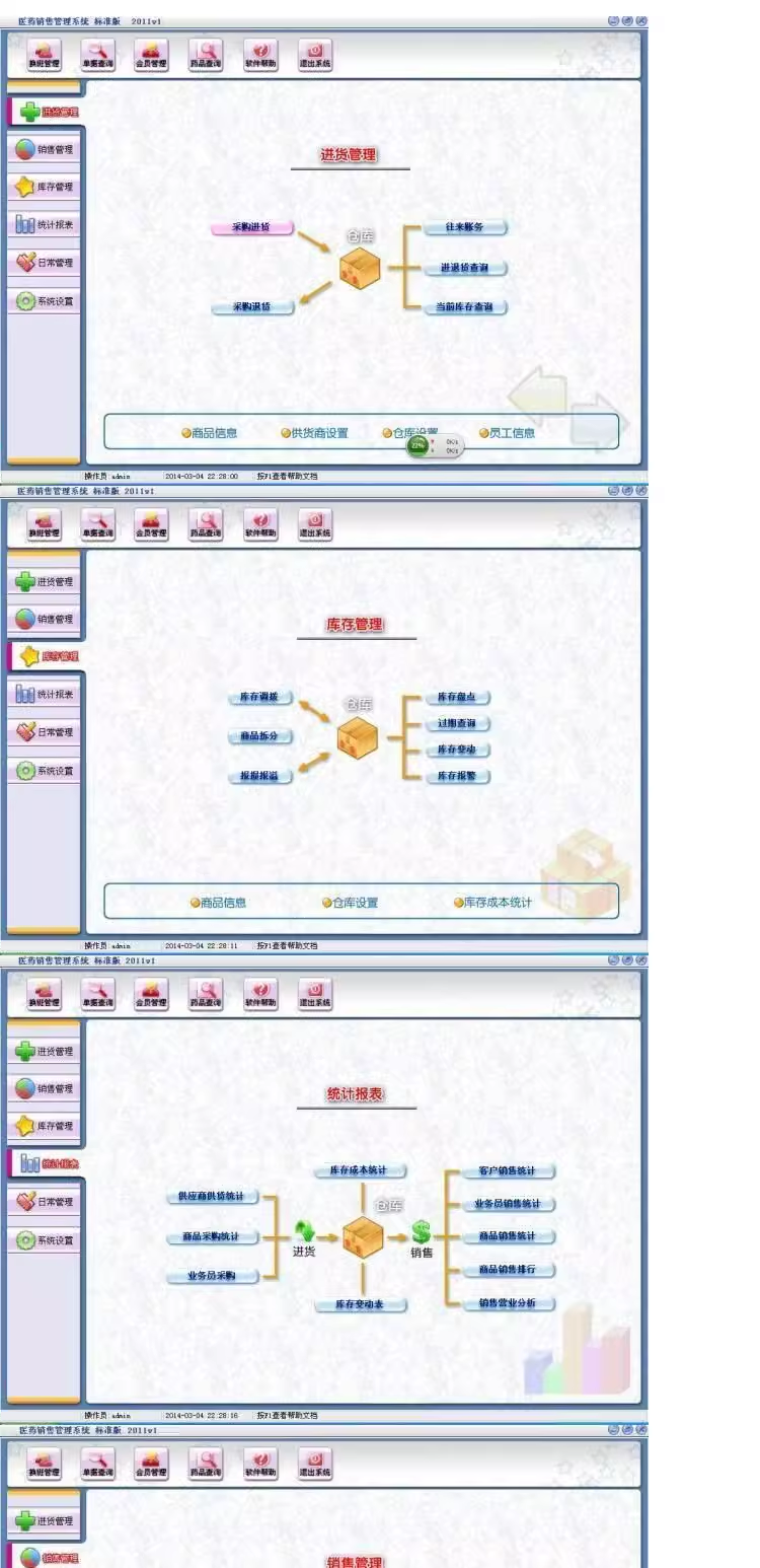 Pharmaceutical Sales Management System POS Cashier GSP Certification Pharmacy/Pharmacy/Drug Inventory Software(图1)